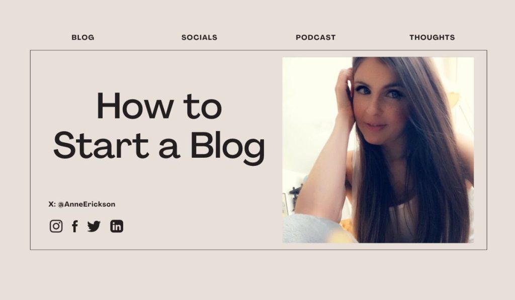How to Start a Blog image