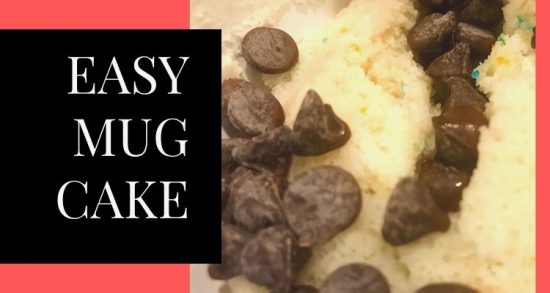 Here are three easy recipes for mug cake.